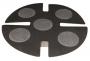 BOTTOM SUPPORT POLE CAP NON SKID FOR SHRINK WRAP