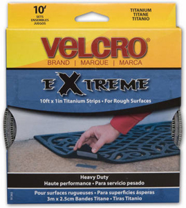 VELCRO TITANIUM EXTREME STRIP 1" X 10'
