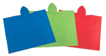 PONCHO ASSORTED COLORS ONES SIZE FITS MOST