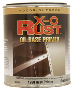 XO RUST ENAMEL PRIMER GRAY QUART