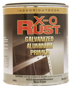 XO RUST ENAMEL PRIMER QUART ALUMINUM