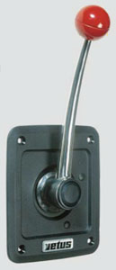 VETUS CONTROL SINGLE LEVER DUAL FUNCTION SIDE MOUNT