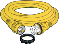 MARINCO 6152SPP CORDSET 50' 50A 125/250V YELLOW