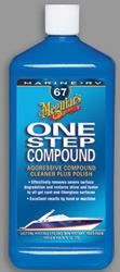 MEGUIAR'S&REG; MARINE/RV ONE STEP COMPOUND 32 OZ