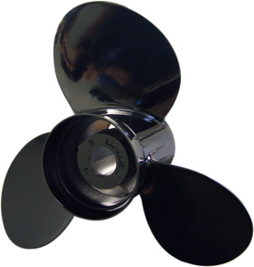 MERCURY QUICKSILVER BLACK DIAMOND PROPELLER 13" DIAMETER 19" PITCH